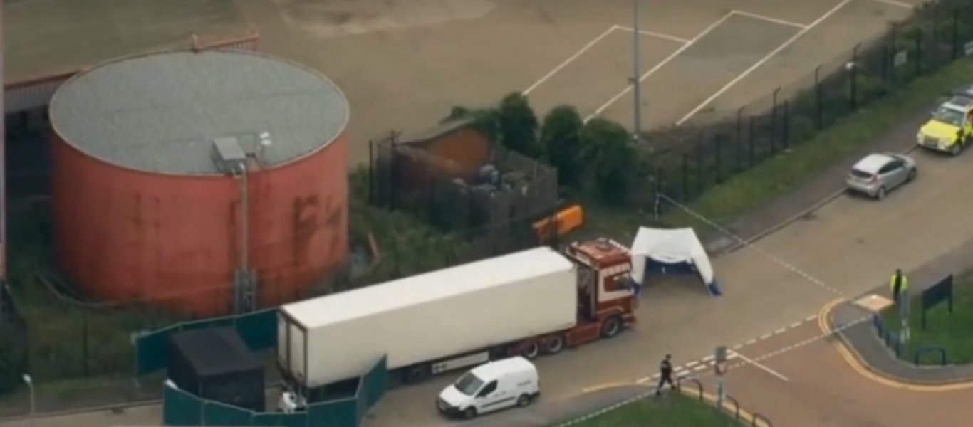 Τραγωδία στο Εσσεξ: Για ανθρωποκτονία και συνωμοσία παράνομης διακίνησης κατηγορείται ο οδηγός του φορτηγού