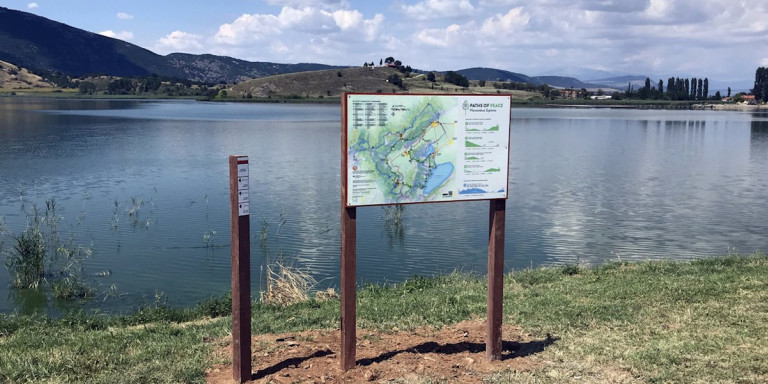 Φλώρινα – Άνοιξαν τα «Μονοπάτια της ειρήνης»: Πεζοπορική διαδρομή 40χλμ. ανάμεσα στις λίμνες