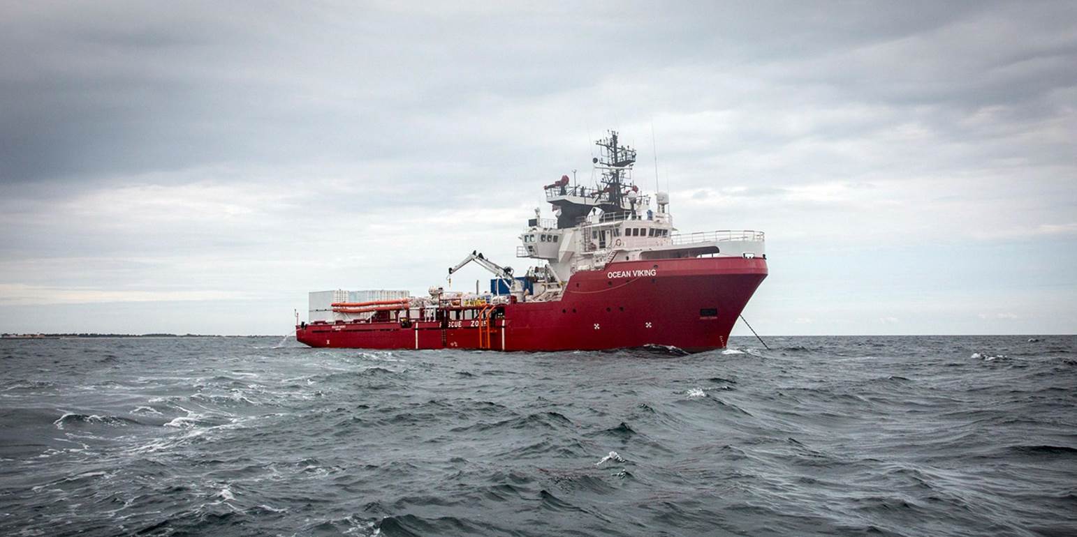 Το Ocean Viking αποβιβάζει στη Σικελία 104 αλλοδαπούς
