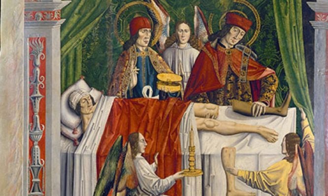 Οι Άγιοι Ανάργυροι έκαναν την πρώτη μεταμόσχευση στην ιστορία (φώτο)