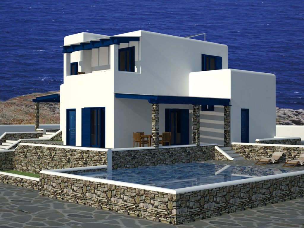 Γιατί τα σπίτια των Κυκλάδων έχουν άσπρο και μπλε χρώμα;