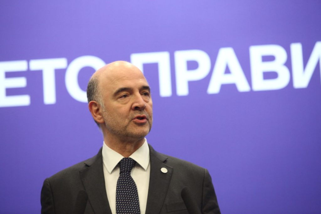 Π.Μοσκοβισί: «Δεν γίνεται να ζητάμε για πάντα πρωτογενές πλεόνασμα 3,5% του ΑΕΠ από την Ελλάδα»