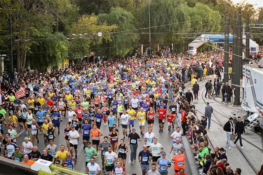 37ος Μαραθώνιος: Δείτε σε ποιους δρόμους θα απαγορευθεί η κυκλοφορία αύριο Κυριακή (φώτο)