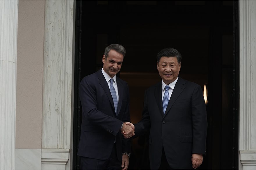 Κ.Μητσοτάκης σε Σι Τζινπίνγκ: «Ελλάδα και Κίνα μπορούν να κερδίσουν πολλά από τα στρατηγικά πλεονεκτήματα των δύο χωρών»