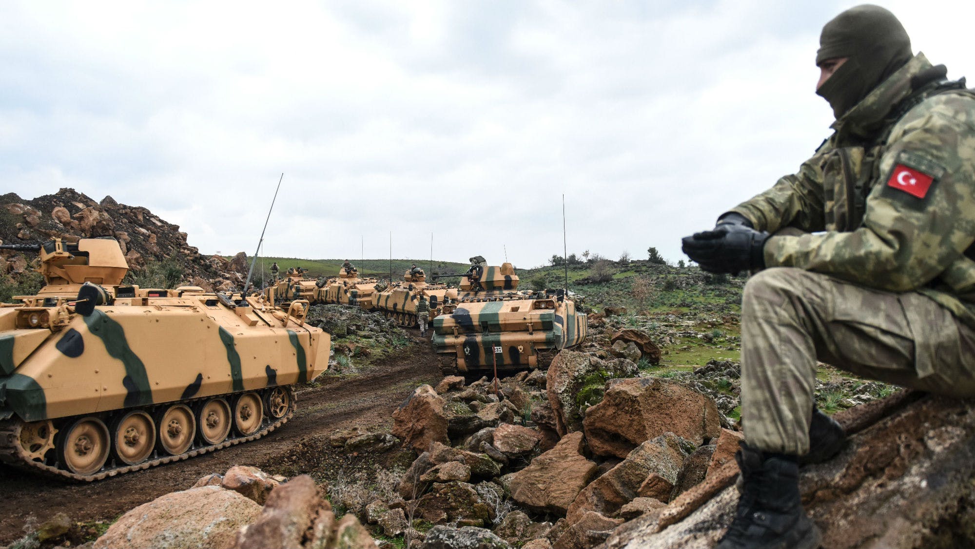 Δύο νεκροί Κούρδοι άμαχοι από πυρά Τούρκων στρατιωτών κοντά στο Κομπάνι