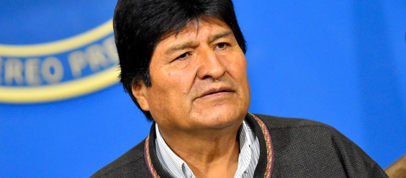 Βολιβία: Ο Ε.Μοράλες καταγγέλλει την αναγνώριση της «de facto κυβέρνησης» από τις ΗΠΑ