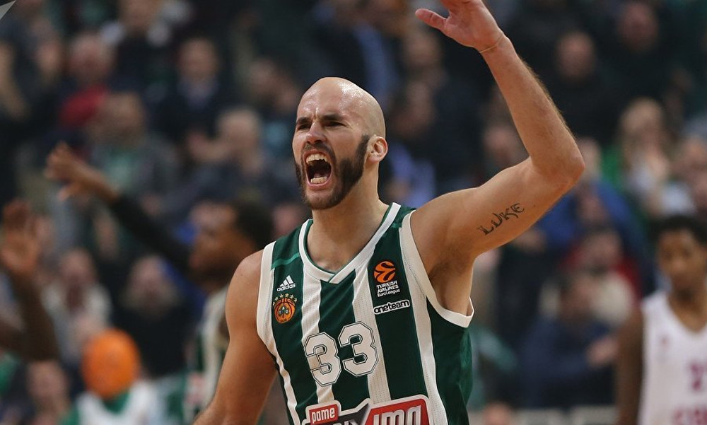 Euroleague: Μεγάλη νίκη του Παναθηναϊκού – 19 πόντους ο Νικ Καλάθης