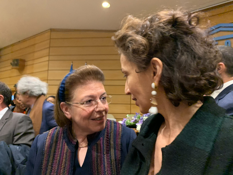 Παρίσι: Απονεμήθηκε το βραβείο «Μελίνα Μερκούρη» της UNESCO από την Λίνα Μενδώνη