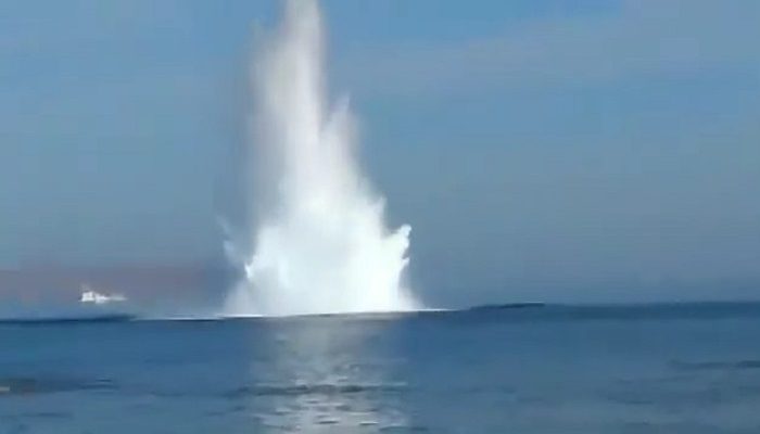 Κρήτη: Εξουδετέρωσαν βλήμα των 155 χλστ. με ελεγχόμενη έκρηξη (βίντεο)