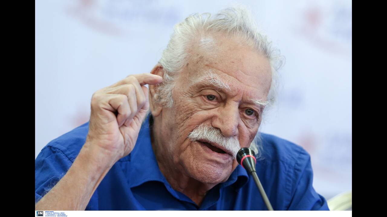 Μανώλης Γλέζος: Σταδιακά βελτιωμένη η κατάστασή του