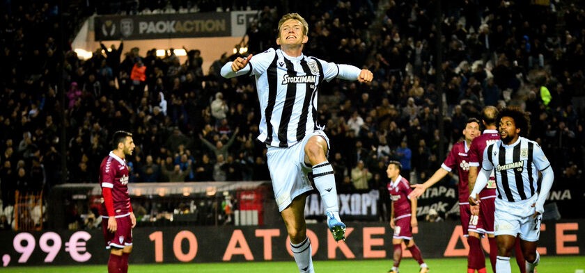 ΠΑΟΚ – ΑΕΛ 1-0 ΤΕΛΙΚΟ: Νίκησε και επέστρεψε στην κορυφή!