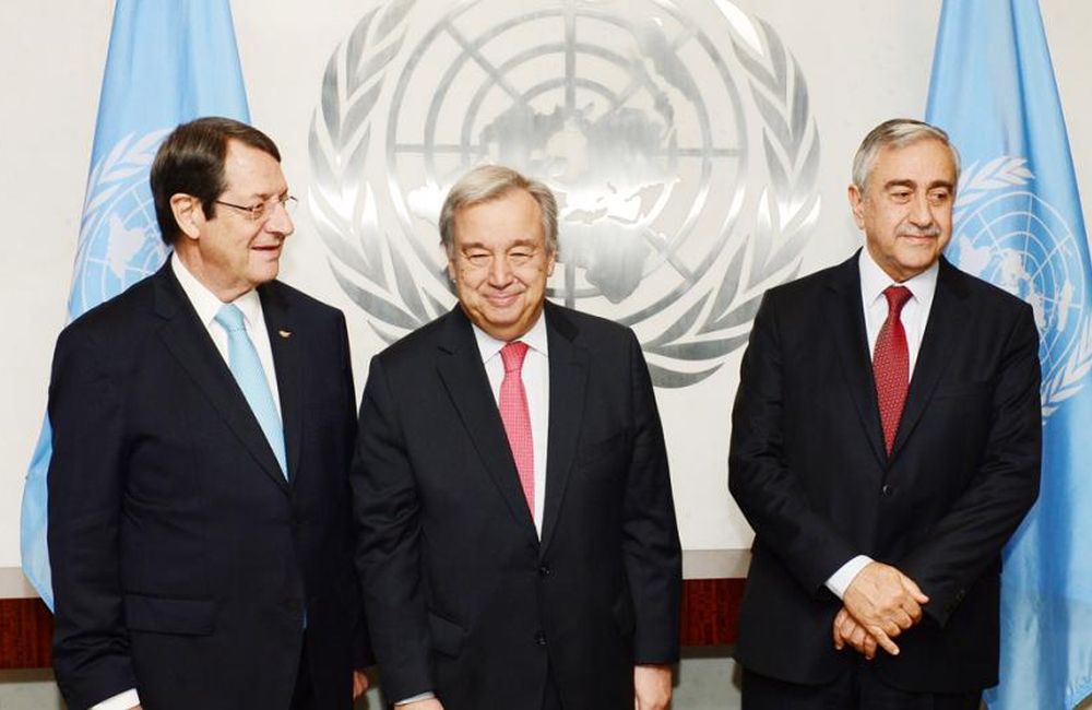 Κυπριακό: «Ίσως ανακοινωθεί κάτι μετά το δείπνο Αναστασιάδη-Γκουτέρες-Ακιντζί» αναφέρει ο ΟΗΕ