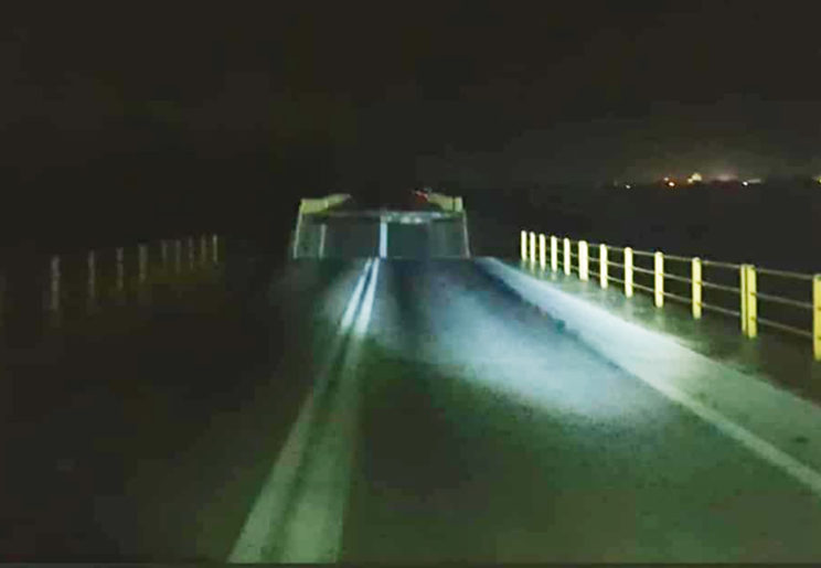Ρόδος: Κατέρρευσε η γέφυρα στο Χαράκι από την κακοκαιρία (φωτο)