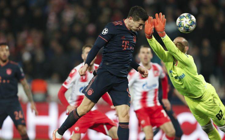 Βελιγράδι: Σοκ και δέος από την Μπάγερν – Διέλυσε τον Ερυθρό Αστέρα με 0-6