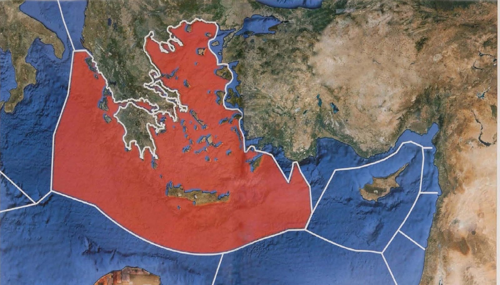 YΠΕΞ προς Άγκυρα και Τρίπολη: «Δεν μπορείτε να συμφωνήσετε για ΑΟΖ – Δείτε τον χάρτη – Υπάρχει η Κρήτη ανάμεσα»