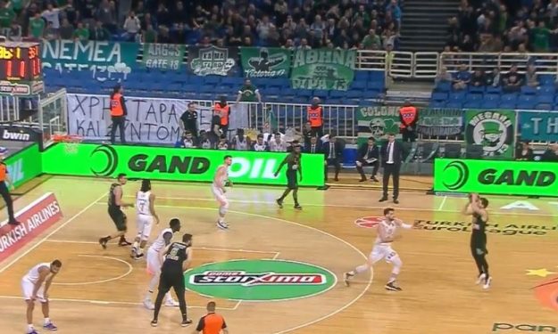 Παναθηναϊκός: Ο Φρεντέτ έβαλε απίστευτο τρίποντο από τα 10 μέτρα! (βίντεο)