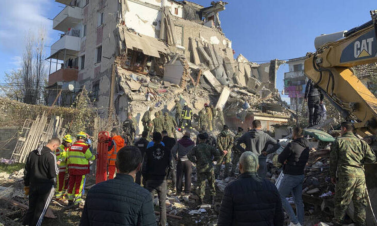 Σεισμός στην Αλβανία: Έφτασαν τους 40 οι νεκροί – Λιγοστεύουν οι ελπίδες για τους αγνοούμενους