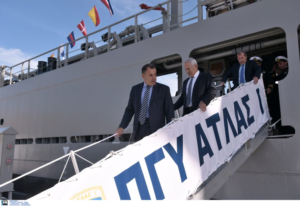 «ΑΤΛΑΣ Ι»: To νέο «διαμάντι» του Πολεμικού Ναυτικού – Μήκους 70 μέτρων