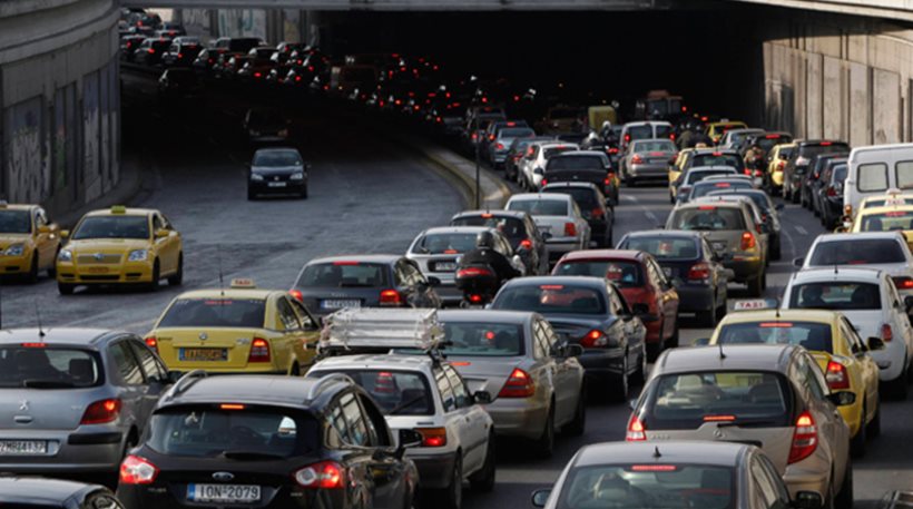 Μποτιλιάρισμα στην Κηφισίας λόγω τροχαίου