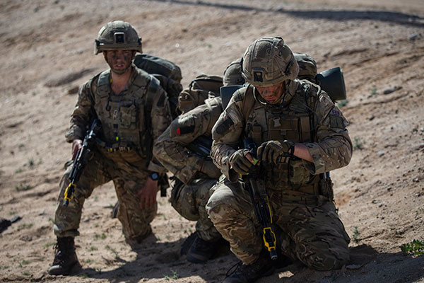 Ex Green Dagger: Βρετανοί κομάντο και Αμερικανοί πεζοναύτες εκπαιδεύονται στην έρημο της Καλιφόρνια