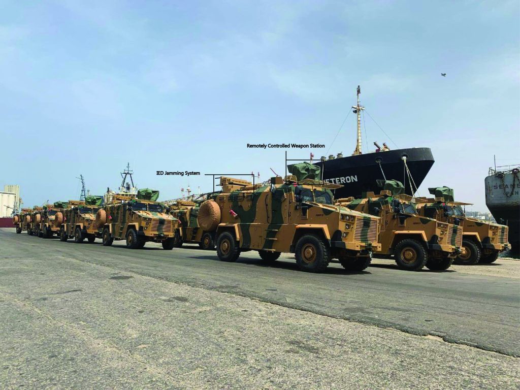 Μοναδικός τροφοδότης με όπλα της Τρίπολης η Τουρκία: Στέλνει ακατάπαυστα οχήματα, πυρομαχικά και UAV