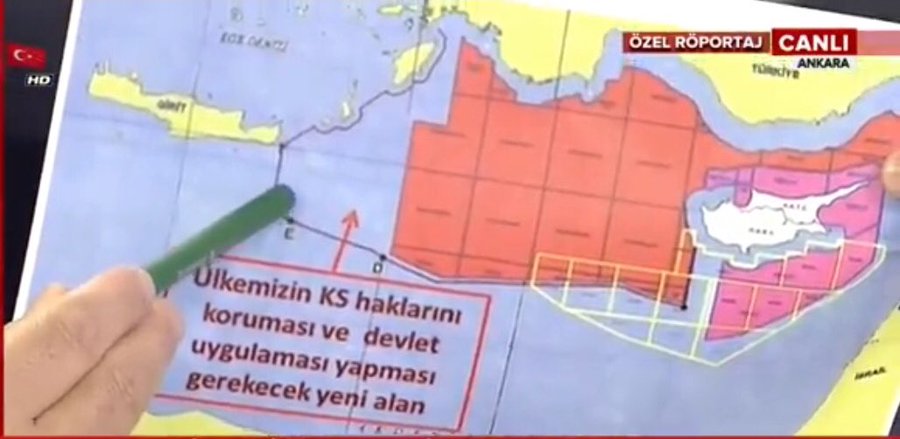 Οι Τούρκοι ξεκινούν επειγόντως την χάραξη οικοπέδων ανατολικά της Κρήτης! – Θα δώσουν άδειες για έρευνες