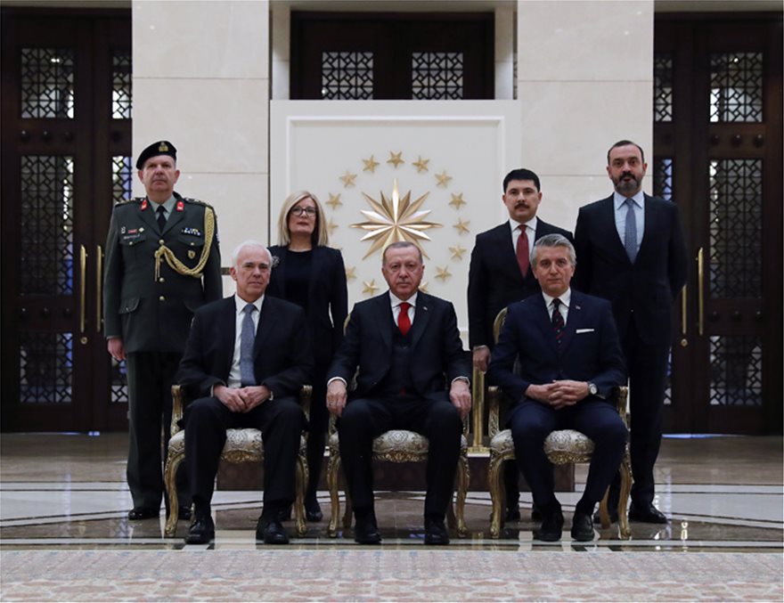 Τουρκία: Τα διαπιστευτήριά του στον Ρ.Τ.Ερντογάν κατέθεσε χθες ο νέος πρέσβης της Ελλάδας (φωτο)