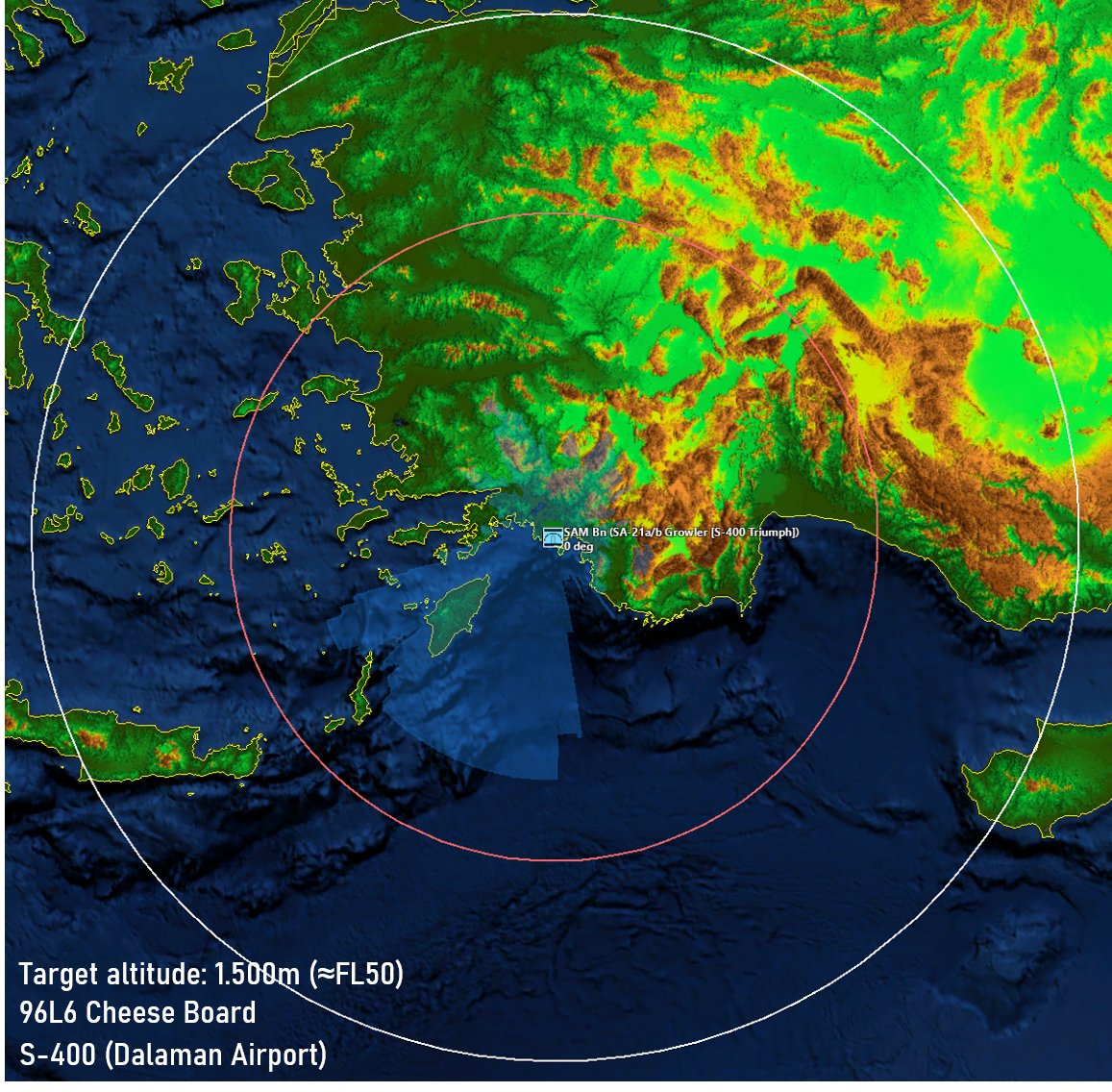 Απέναντι από τη Ρόδο θέλει να τοποθετήσει S-400 η τουρκική Αεροπορία!