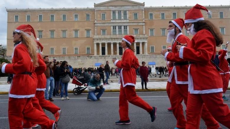 Κυκλοφοριακές ρυθμίσεις αύριο στο κέντρο της Αθήνας λόγω του «Santa Run»