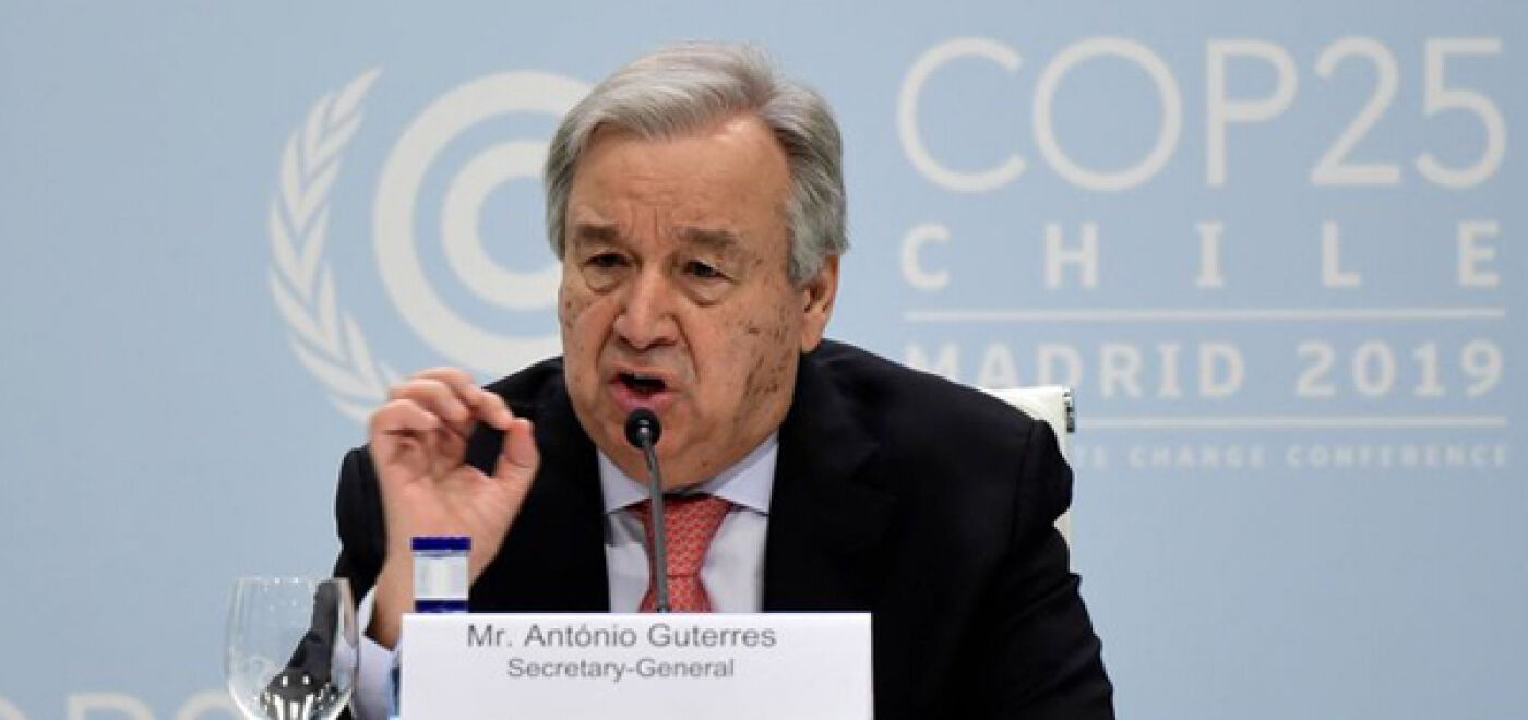 Γενικός Γραμματέας Ο.Η.Ε. για τη διάσκεψη για την κλιματική αλλαγή: «Χάθηκε ακόμα μια ευκαιρία για το κλίμα»