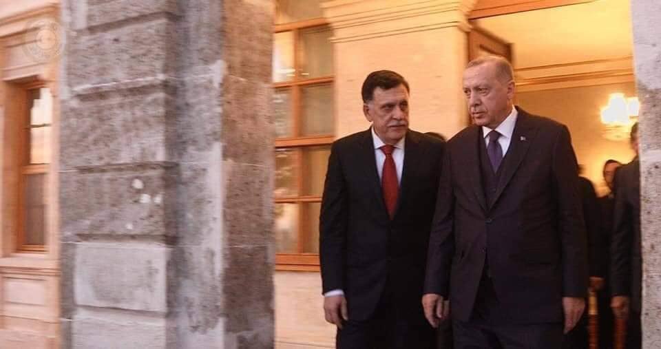 Ταξίδι  Φαγιέζ Αλ Σαράζ στη Τουρκία – Ρ.Τ.Ερντογάν μετά από συνομιλίες μαζί του: «Θα κάνουμε ότι ορίζει η συμφωνία μας»