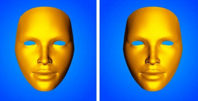 Βλέπετε τη διαφορά στις μάσκες; Η ψευδαίσθηση που δεν αντιλαμβάνονται οι σχιζοφρενείς! (φωτό-βίντεο)