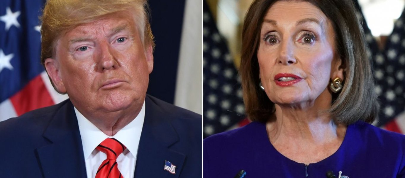 Νέο παραλήρημα από Πελόζι για Τραμπ: «Είναι μια συνεχής απειλή για την εθνική ασφάλεια των ΗΠΑ»! (βίντεο)