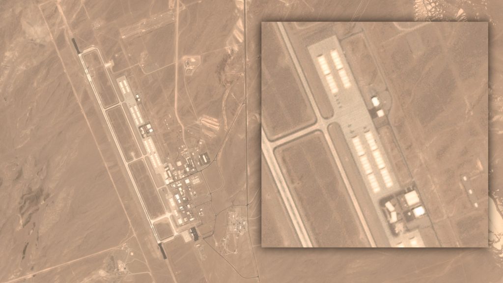 Διέρρευσαν δορυφορικές φωτογραφίες μίας μυστικής αμερικανικής αεροπορικής βάσης (φωτο)