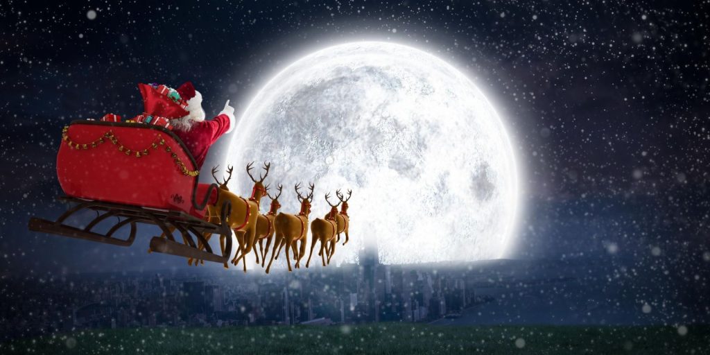 Δείτε λεπτό προς λεπτό την πορεία του Άη Βασίλη