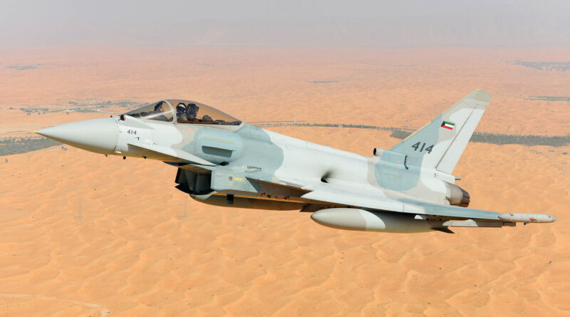Πραγματοποιήθηκε η πρώτη πτήση του Eurofighter παραγωγής για την Αεροπορία του Κουβέιτ με ραντάρ AESA