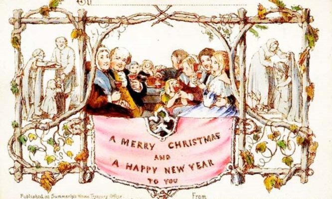 Πού και πότε τυπώθηκε η πρώτη χριστουγεννιάτικη κάρτα;