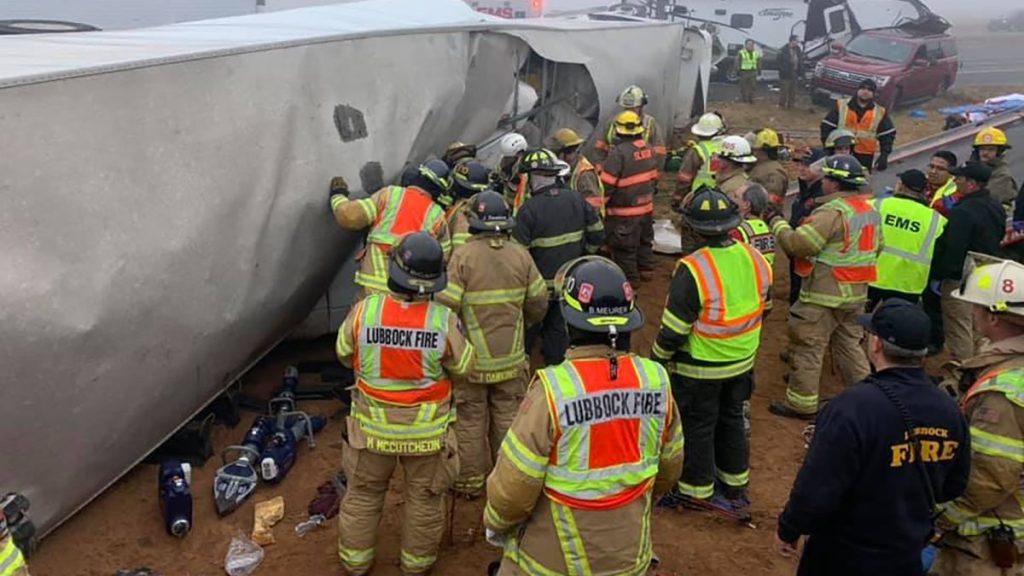 Σοκαριστικό τροχαίο στο Τέξας λόγω ομίχλης σε ζωντανή μετάδοση