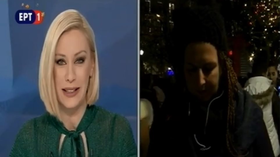 Η ΕΡΤ συνδέθηκε με Σύνταγμα και η δημοσιογράφος ξέμεινε από μπαταρία στο κινητό (βίντεο)