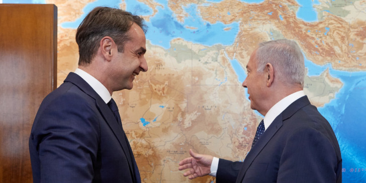 Σε εξέλιξη η συνάντηση Μητσοτάκη-Νετανιάχου: Πότε θα υπογραφτεί ο EastMed