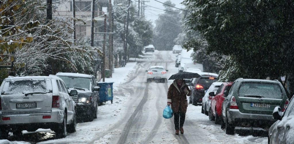 Έκτακτο δελτίο καιρού από την ΕΜΥ: Χιόνια, παγετός και θυελλώδεις βόρειοι άνεμοι από την Κυριακή