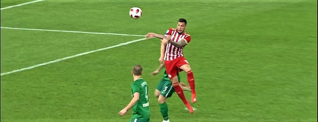 1-0 επικράτησε ο Ολυμπιακός του Παναθηναϊκού