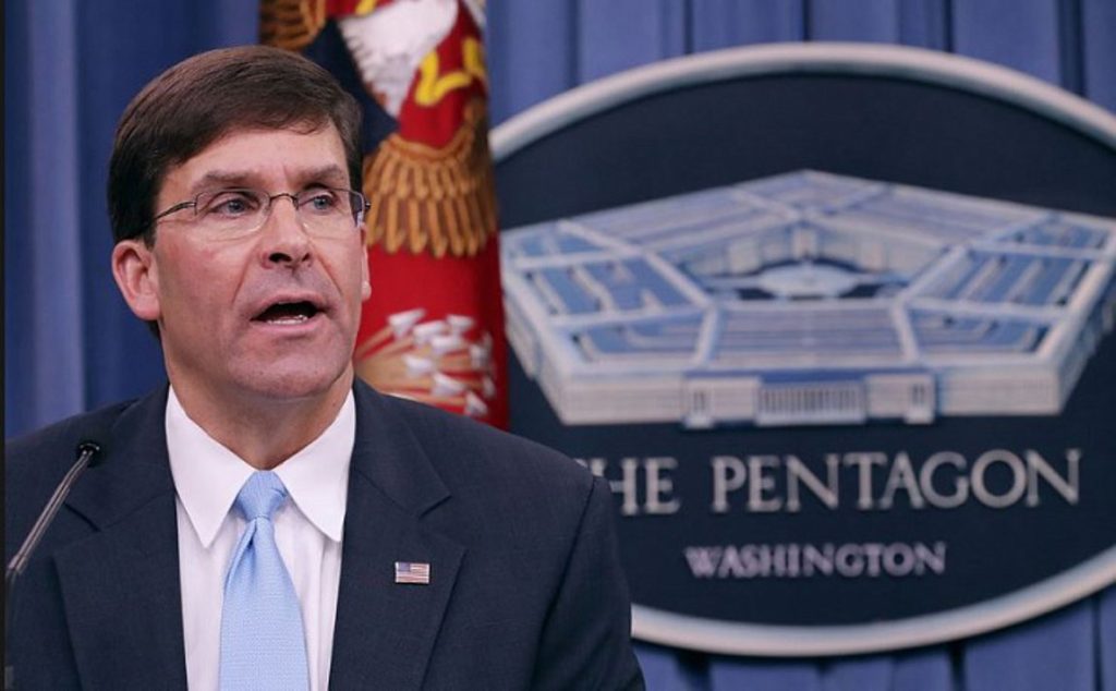 Υπ. Άμυνας ΗΠΑ: «Έγκλημα πολέμου η επίθεση σε πολιτιστικά μνημεία – Θα τηρηθεί το διεθνές δίκαιο πολέμου»