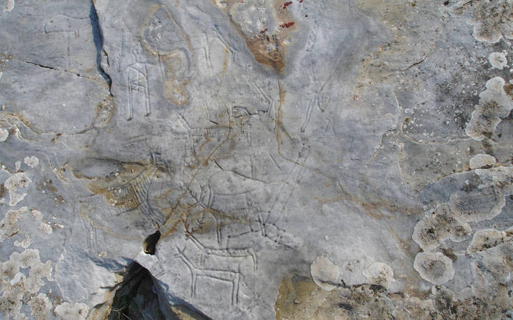 Παγγαίο: Βάνδαλοι κατέστρεψαν βραχογραφίες ηλικίας άνω των 3.000 ετών (φώτο)