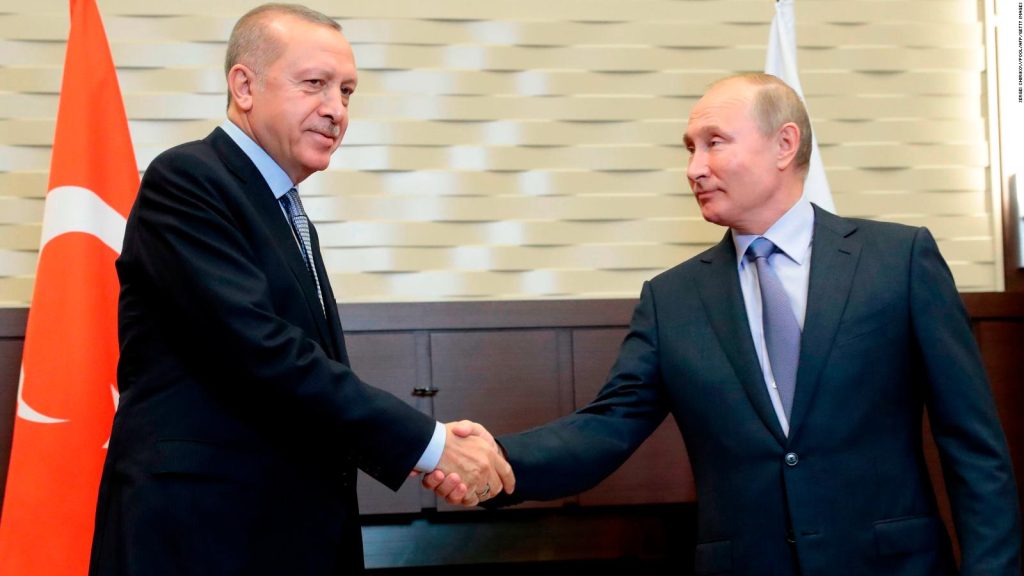 B.Πούτιν και Ρ.Τ.Ερντογάν εγκαινιάζουν τον Turkish Stream καθώς η Μέση Ανατολή έχει πάρει «φωτιά»
