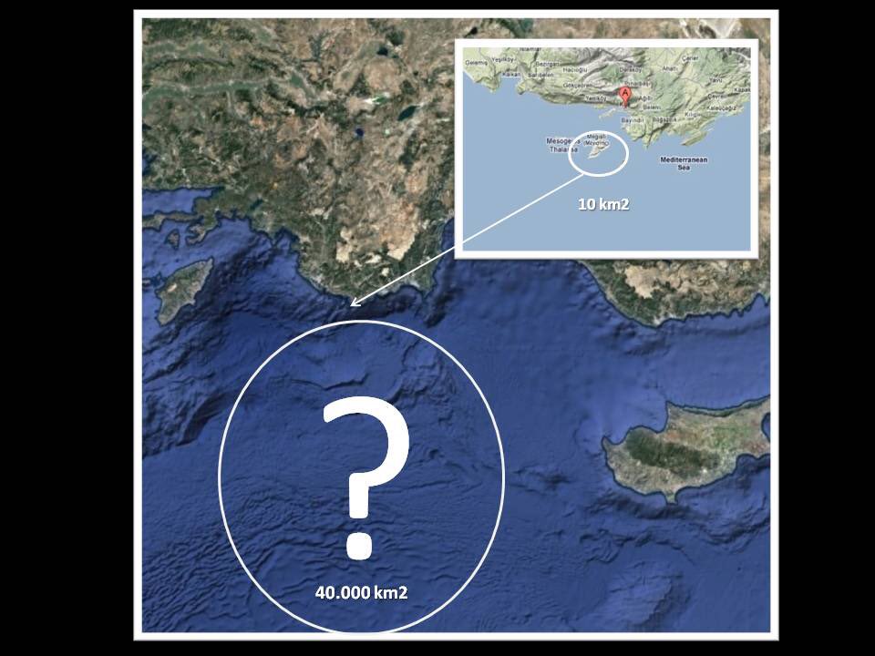 Τουρκικό ΥΠΕΞ: «Ένα νησί 10 τ.χλμ. έχει θαλάσσια ζώνη 40.000 – Είναι γελοίο» – Χάρτης πρόκληση για το Καστελόριζο