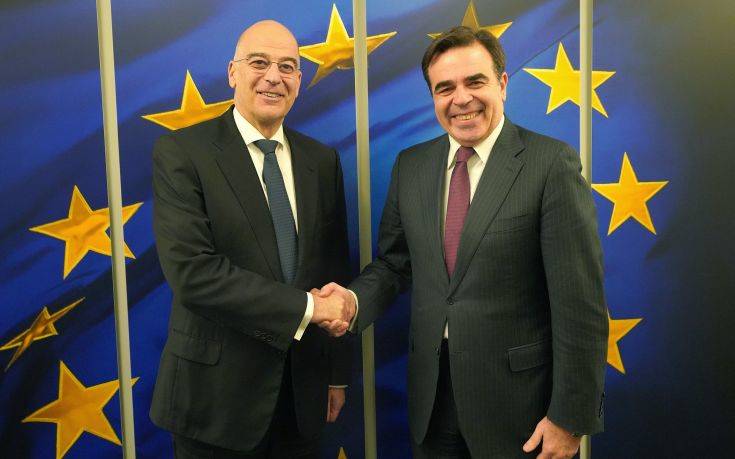 Συνάντηση Ν.Δένδια με Μ.Σχοινά – Στο επίκεντρο ο ευρωπαϊκός τρόπος ζωής