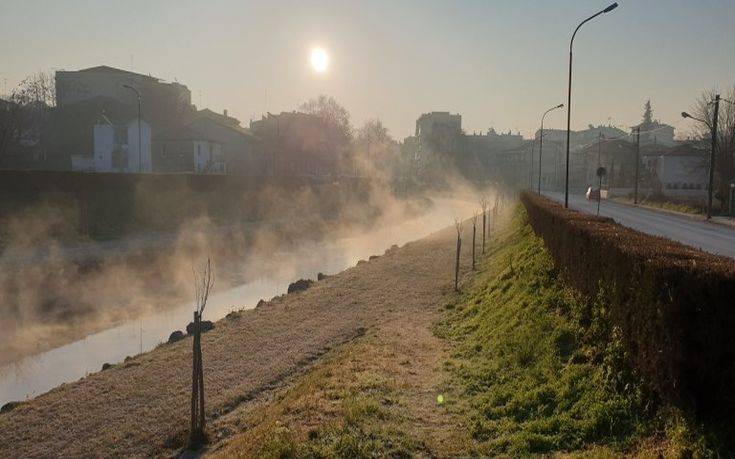 Τρίκαλα: Εντυπωσιακό φαινόμενο στον Ληθαίο ποταμό (φώτο-βίντεο)