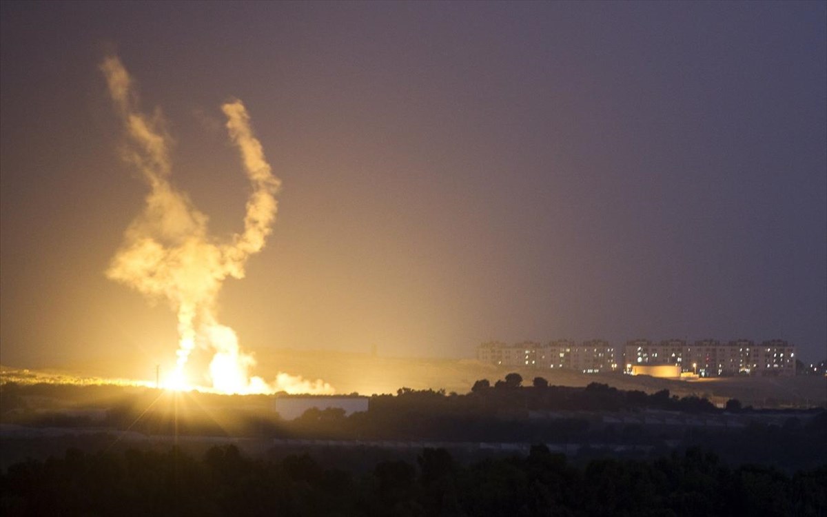 Ισραήλ: Αεροπορικοί βομβαρδισμοί στη Λωρίδα της Γάζας ως αντίποινα