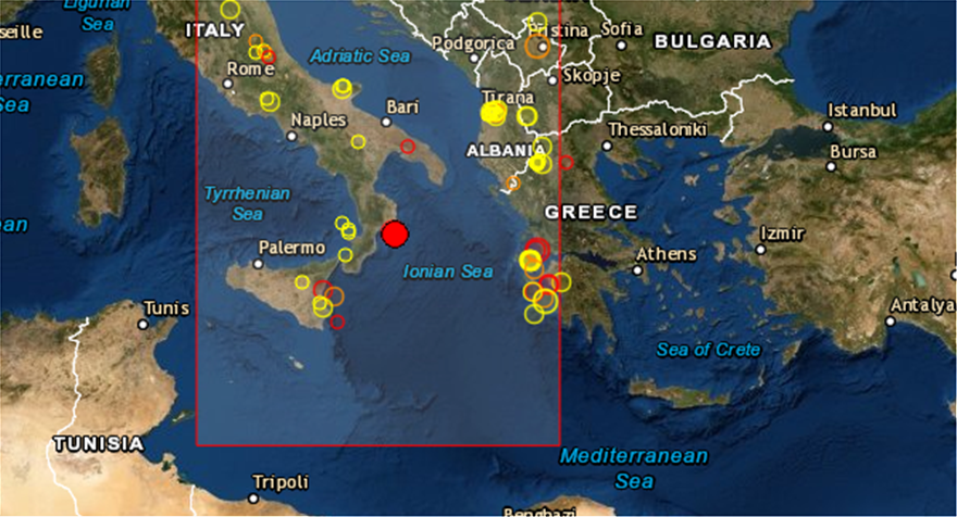 Ταρακουνήθηκε η Ιταλία – Σεισμός 4,3 Ρίχτερ
